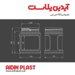 جار بیضی 700 سی سی j36 - تصویر 5